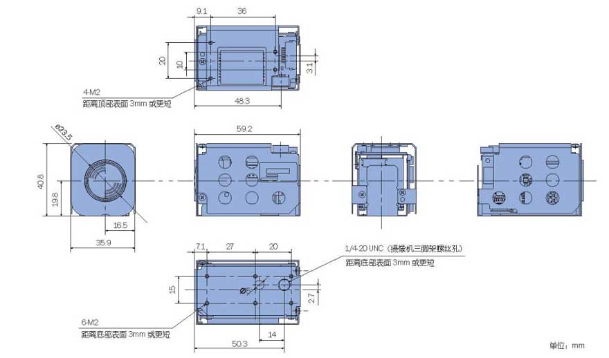 SONY FCB-EX11DP|FCB-CX11DP ߴͼ